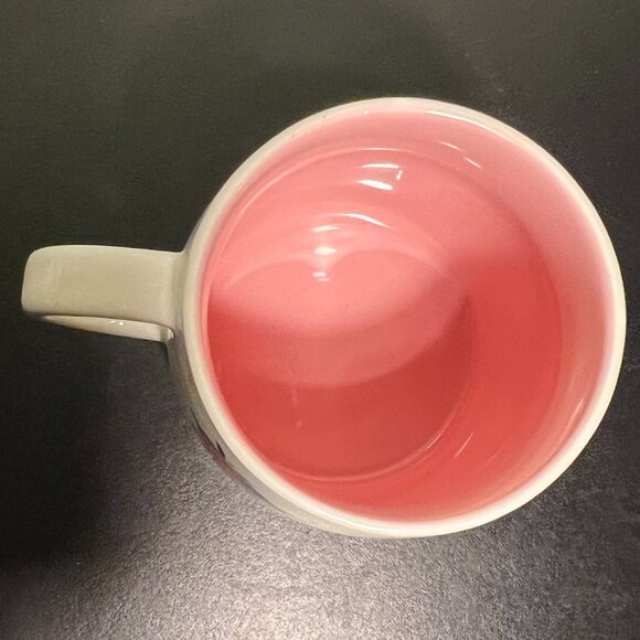 Stylish Letter “K” Initial or Monogram Floral Ceramic Mug by Modern Expressions - Picture 5 of 7